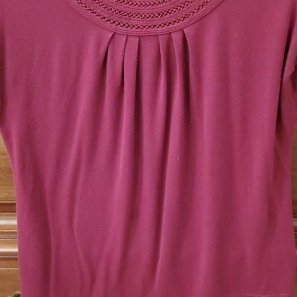 Maroon Short Sleeve Tee - Picture 6 of 6